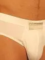 Мужские белые классические трусы-мини HOM Silk 44 01292cW5